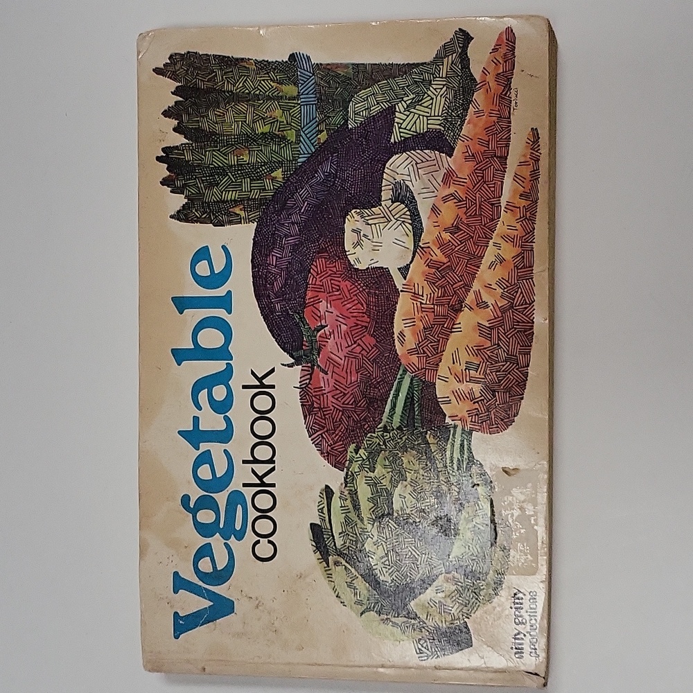 Vegetable Cookbook From Nitty Gritty Productions 1975 Paperback